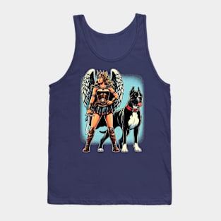 A Valkyrie & Her Dog V3 Tank Top